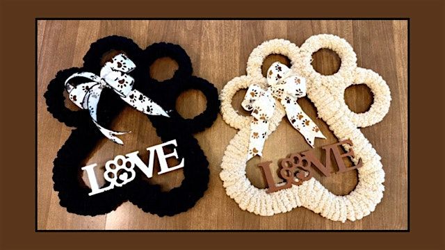 Make an Adorable Paw Shaped Wreath at S&M Winery, 5 February | Event in Canal Fulton | AllEvents
