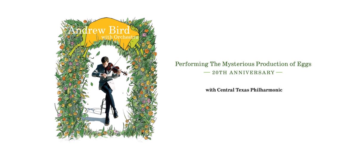 Andrew Bird with Orchestra, 18 September | Event in Austin | AllEvents