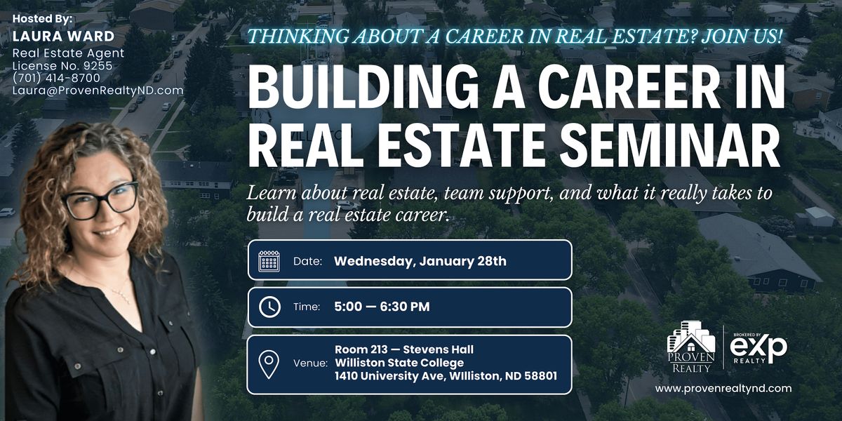 Building a Career in Real Estate Seminar