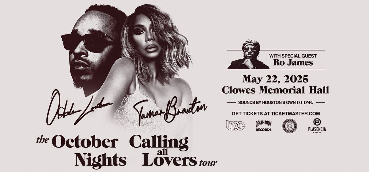 October London with Tamar Braxton and Ro James | Event in St. Louis | AllEvents