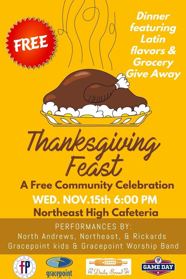 Thanksgiving Feast, Northeast High School (Oakland Park, Florida), Margate, 15 November 2023