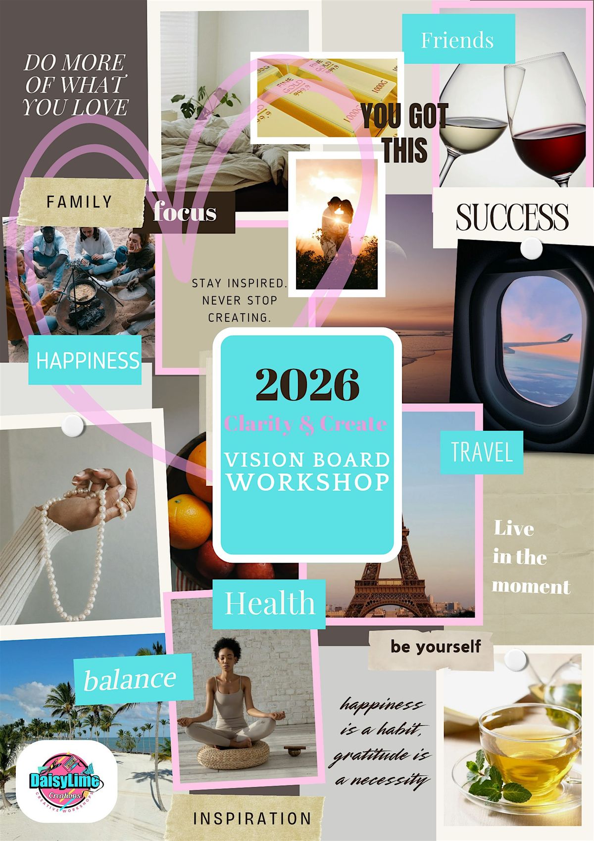 Vision Board Workshop Clarity and Creation