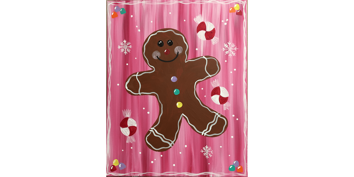 Dreaming of Gingerbread - Paint and Sip in Sacramento | Classpop!™, 19 December | Event in Elk Grove | AllEvents