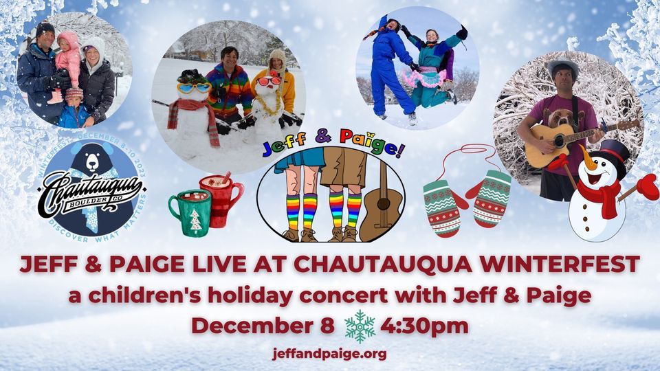Chautauqua Winterfest Family Holiday Concert, 301 Morning Glory Dr