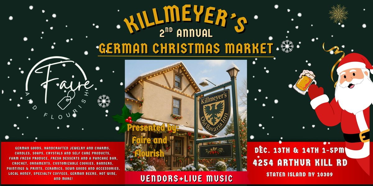 German Christmas  Market by Faire and Flourish - Staten Island, 13 December | Event in Staten Island | AllEvents