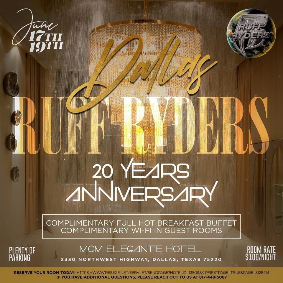Dallas Ruff Ryders 20th Anniversary One Nation Under R, Dallas, Texas