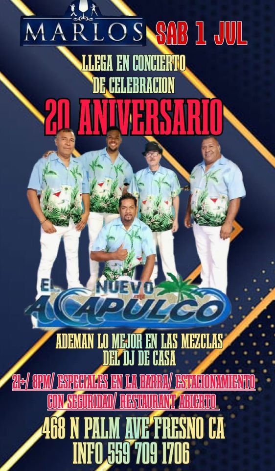 El Nuevo Acapulco 20 Aniversario, Marlo's Club & Mexican Restaurant