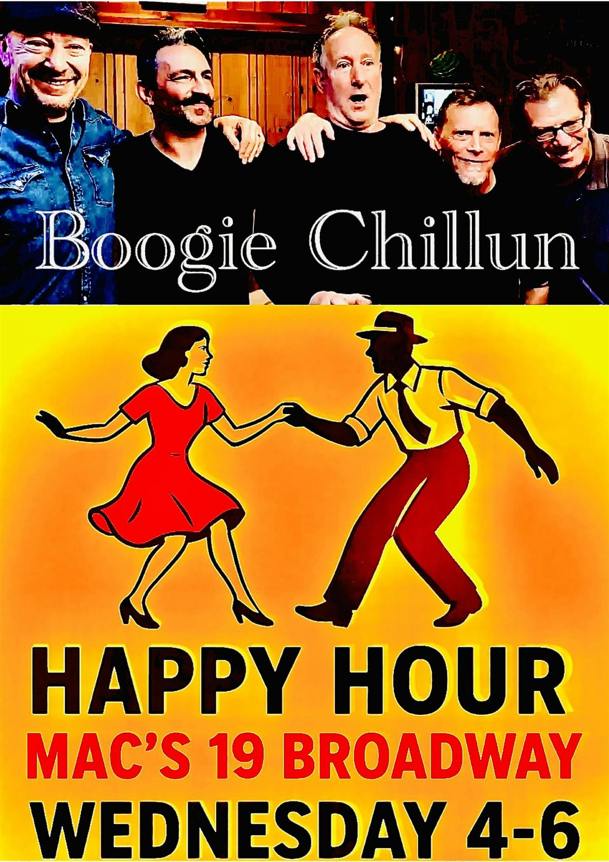 Boogie Chillun’s • Wednesday Happy Hour Live at Mac’s (Free Show!) | Event in Fairfax | AllEvents
