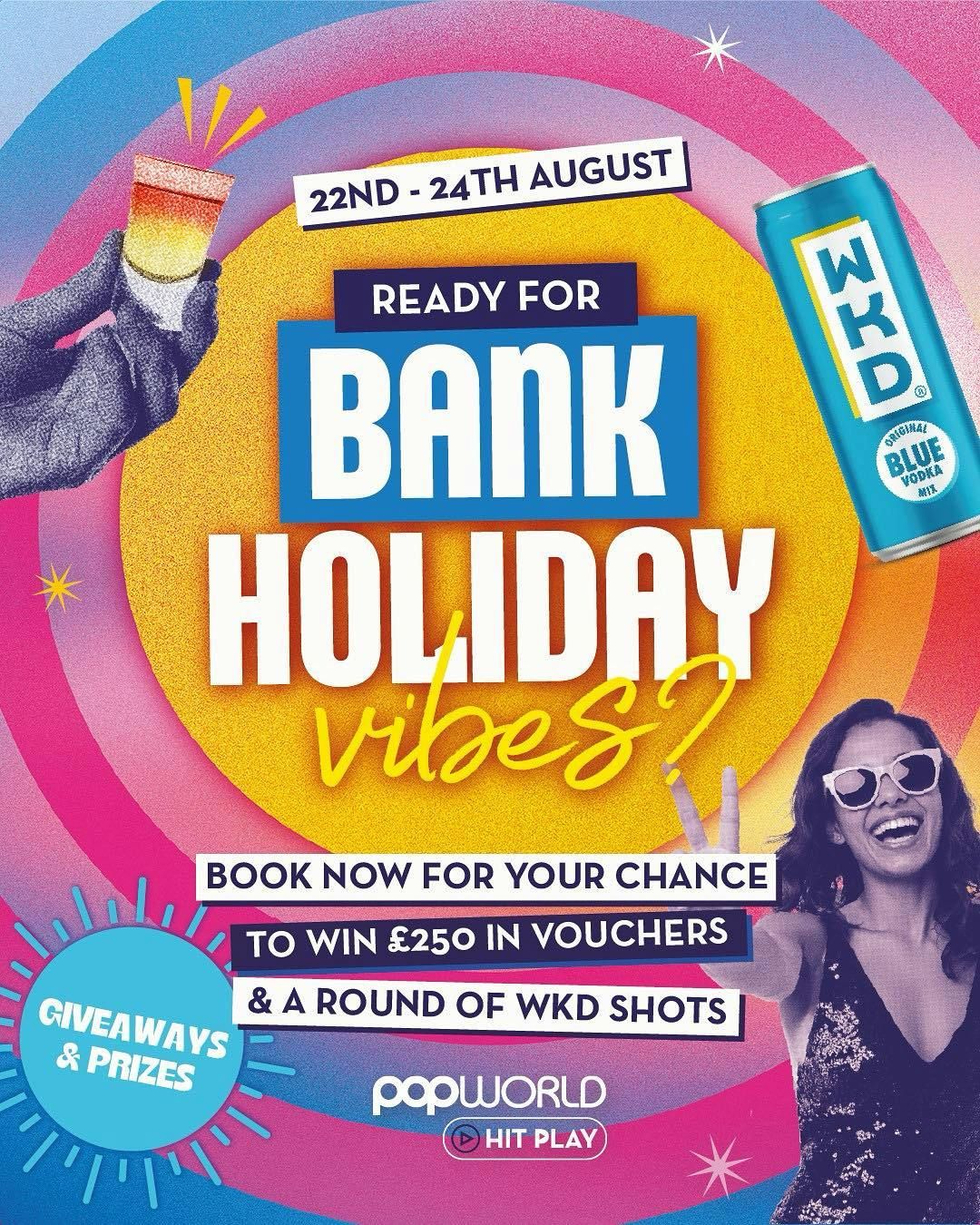 WKD Bank Holiday Vibes at Rosies, 23 August | Event in Chester | AllEvents