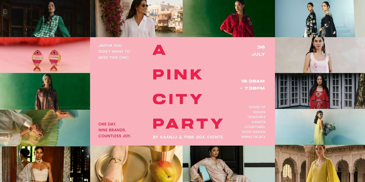 Jaipur, Be Ready for a Pink City Party!