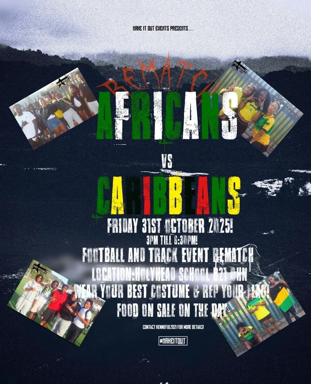 Africans vs Caribbeans part 2, 31 October | Event in Smethwick | AllEvents