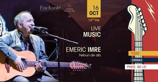 Nebun De Alb Emeric Imre Live Music Enchante Rooftop Social Lounge Arad 16 October To 17 October
