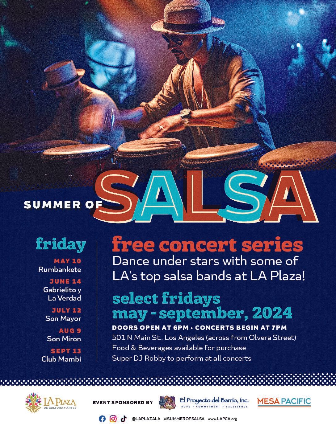 Salsa Concert Series at The Casino at Dania Beach Stage 954, 26 July | Event in Dania | AllEvents