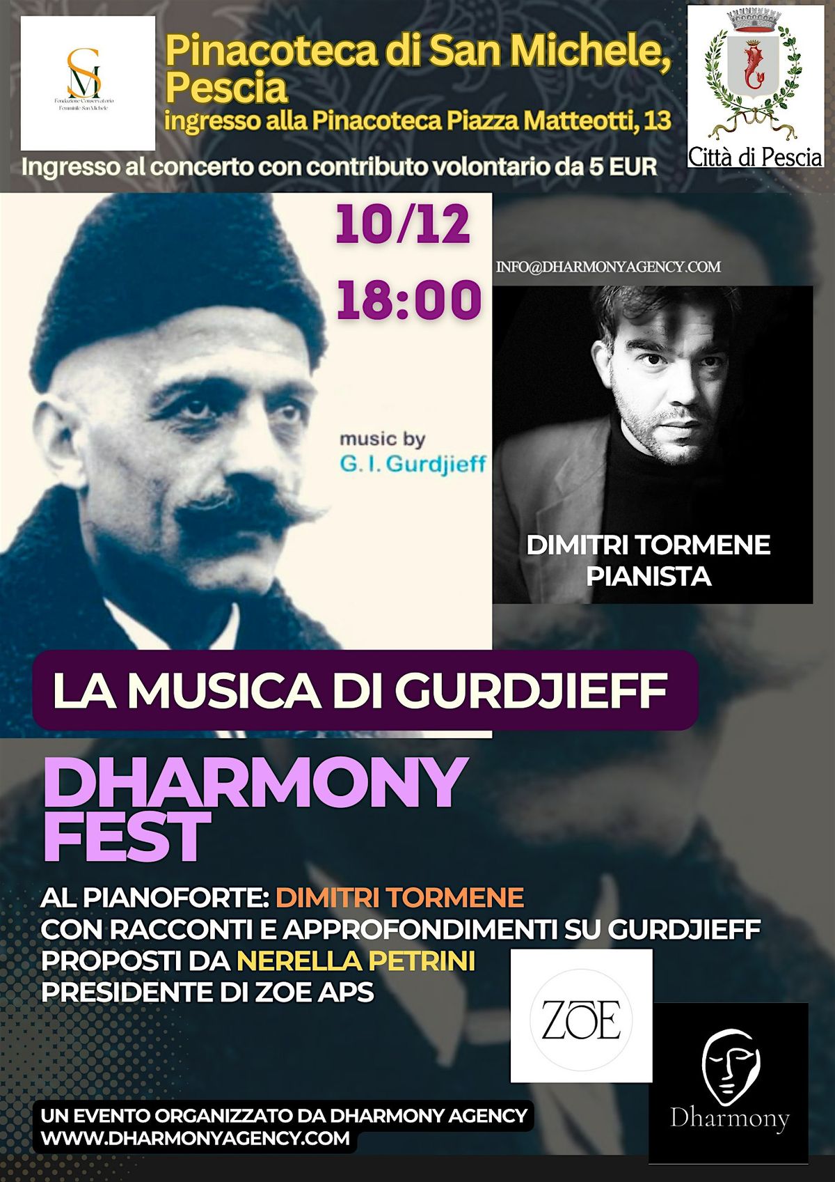 LA MUSICA DI GURDJIEFF | Event in Pescia | AllEvents