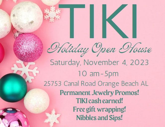 TIKI OB Holiday Open House, TIKI Island Boutique, Orange Beach, November 4 2023 AllEvents.in