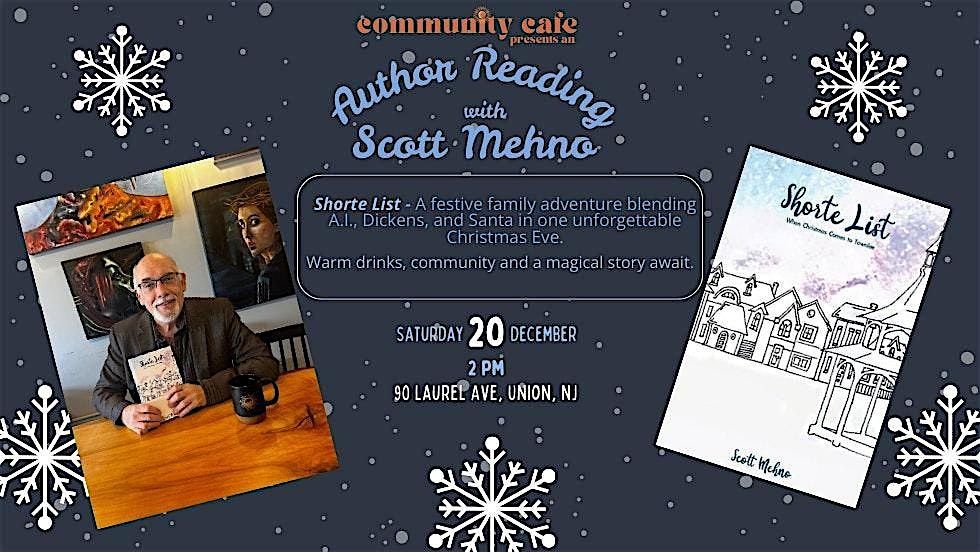 Author Reading with Scott Mehno, 20 December | Event in Union | AllEvents