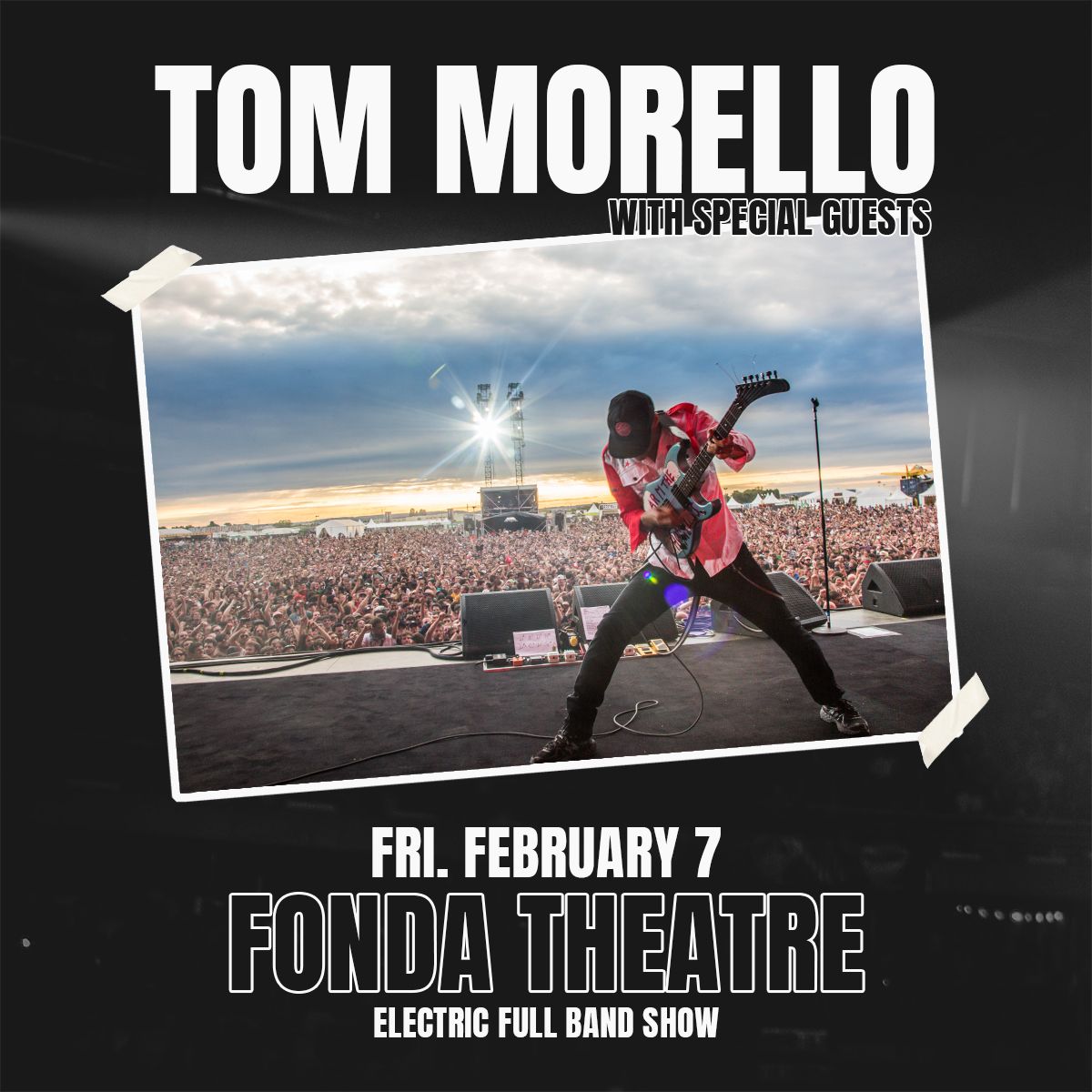Tom Morello, 20 November | Event in Atlantic City | AllEvents