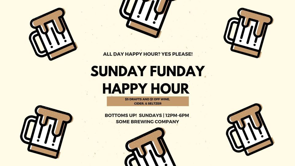 Sunday Funday ALL DAY Happy Hour, 1 York St, Unit 3 York, ME, United