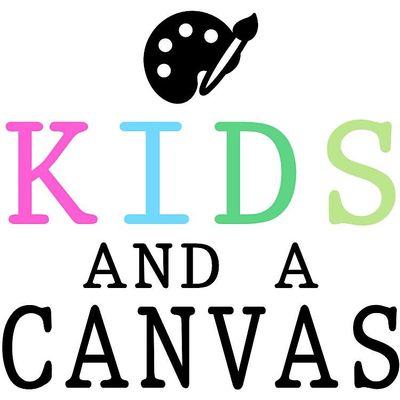 Kids and a Canvas Paint Events logo