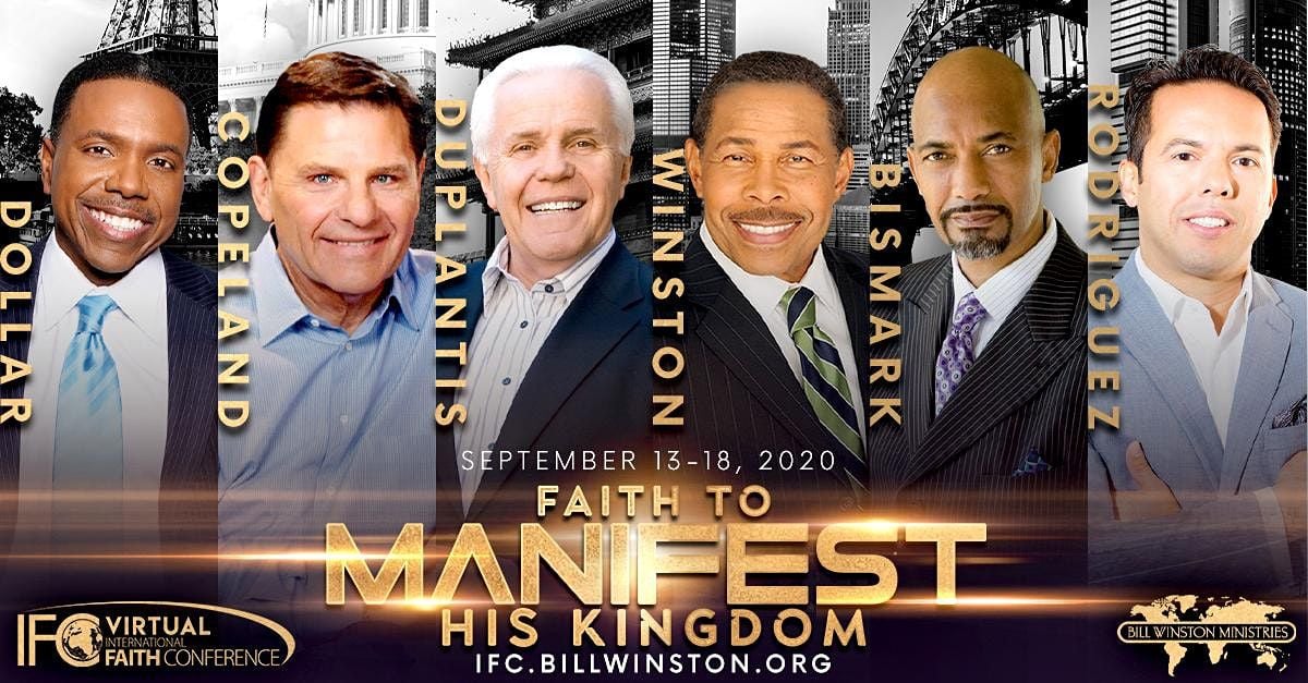 2025 VIRTUAL LIVE International Faith Conference (host Dr. Bill Winston