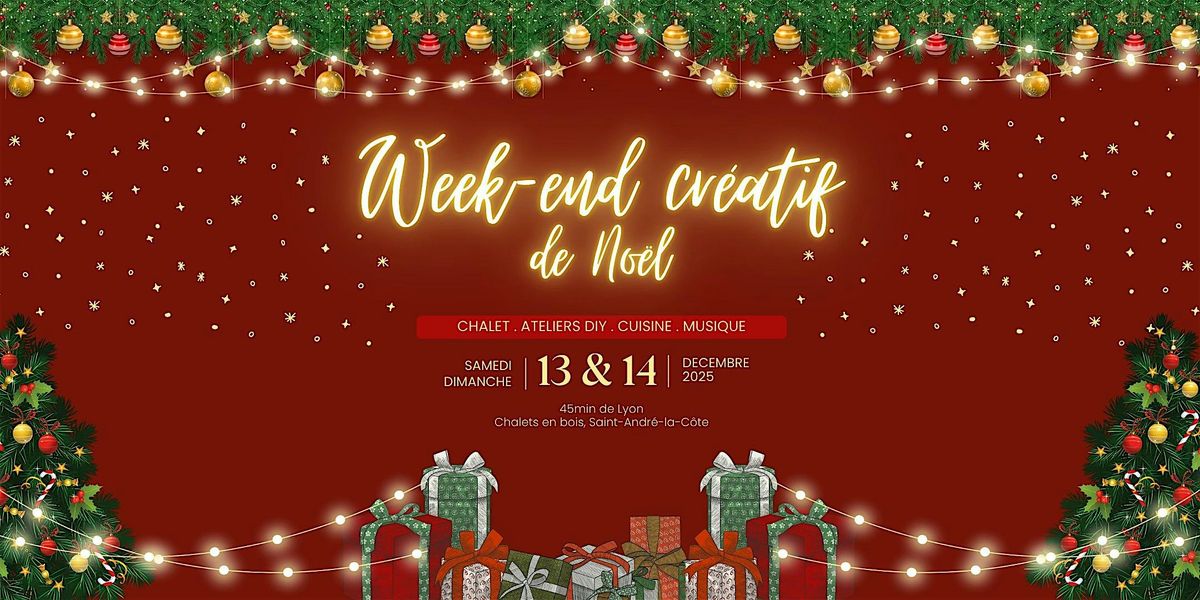 Week-end de Noël cozy et créatif, 13 December | Event in Saint-André-la-Côte | AllEvents