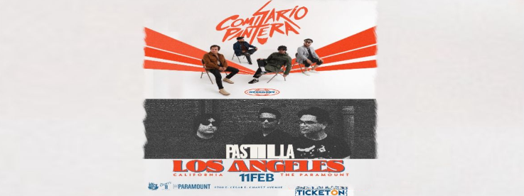 COMISARIO PANTERA Y PASTILLA EN VIVO, 11 February | Event in Los Angeles | AllEvents