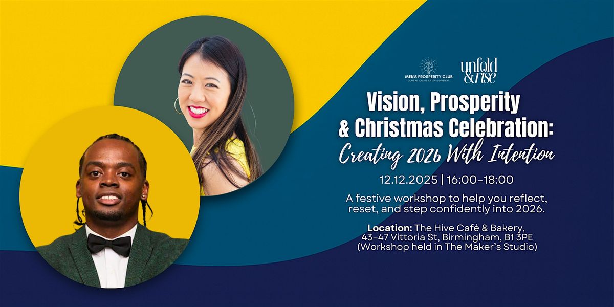 Vision, Prosperity & Christmas Celebration: Creating 2026 with Intention, 12 December | Event in Birmingham