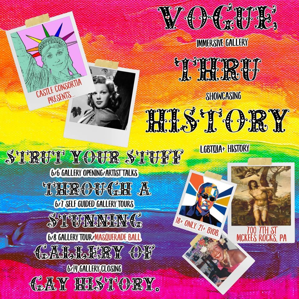 Vogue Thru History Gallery/Masquerade Ball, 700 7th st, McKees Rocks