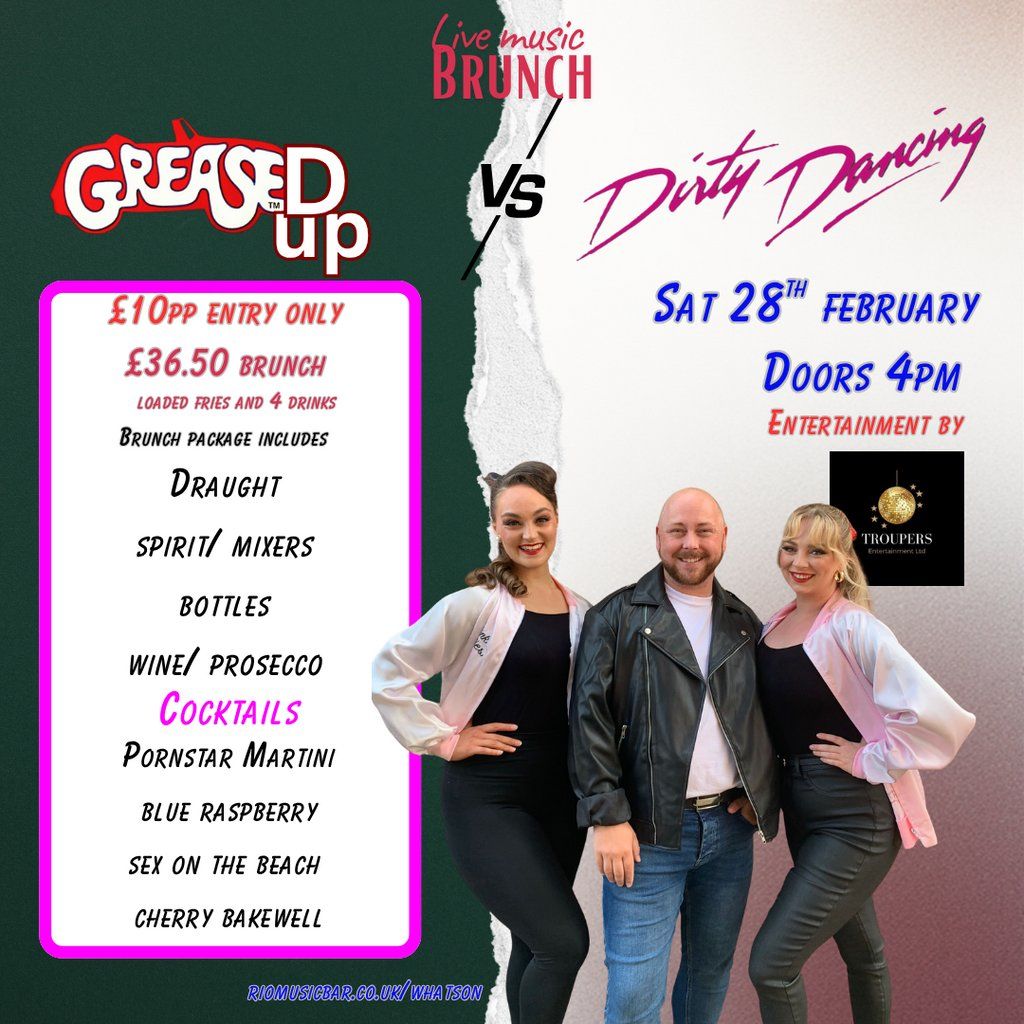 Grease(d up) VS Dirty Dancing, 28 February | Event in Kingston Upon Hull | AllEvents