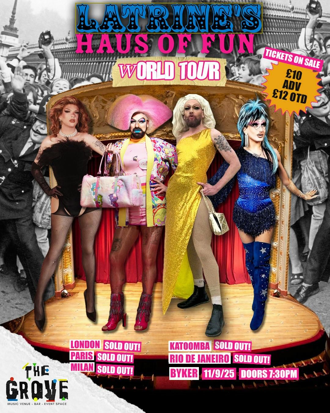 Latrines Haus of Fun - World Tour of Byker , 11 September | Event in Newcastle Upon Tyne | AllEvents