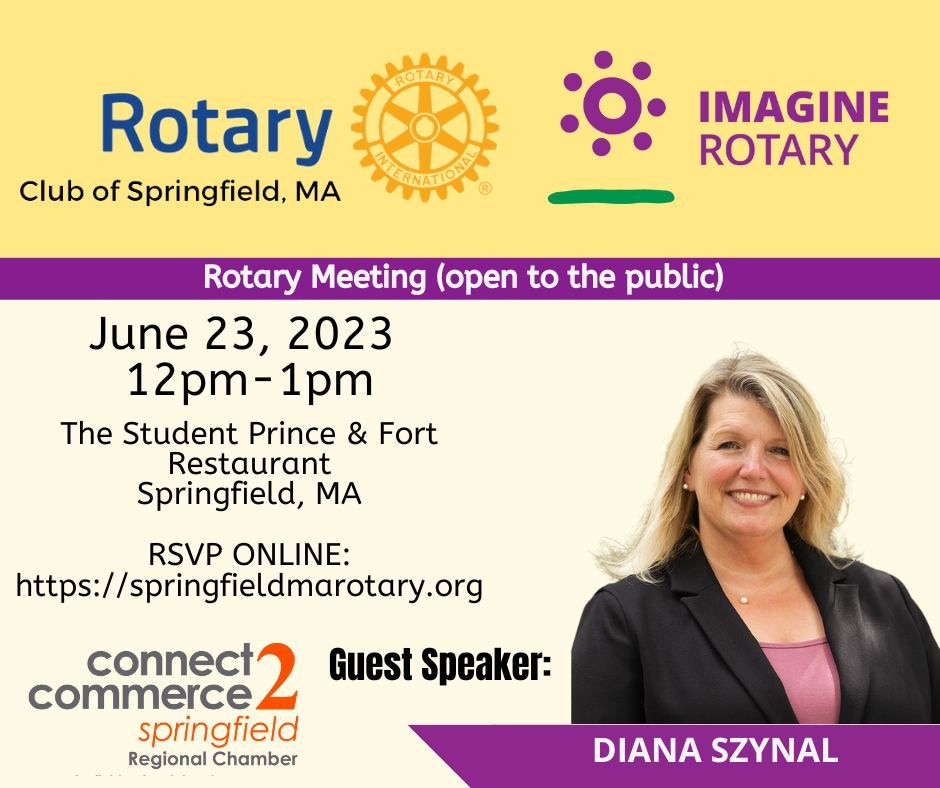 Rotary Club of Springfield Meeting, Student Prince Cafe and Fort Restaurant, Springfield, June