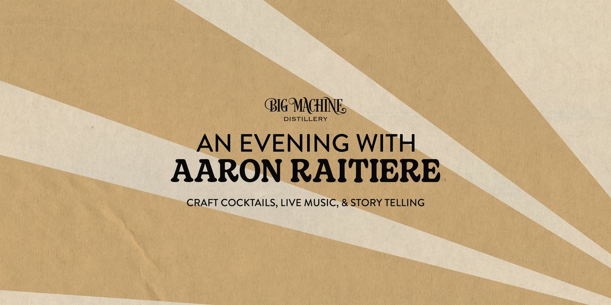 An Evening with Aaron Raitiere, 2 December | Event in Nashville | AllEvents