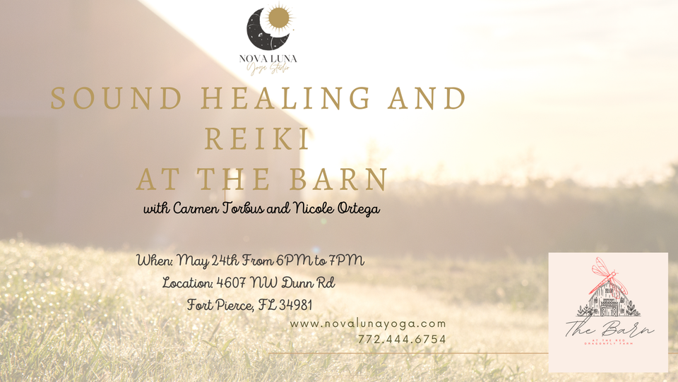 Sound Healing And Reiki At The Barn Nova Luna Yoga Studio Port Saint sound-healing-and-reiki-at-the-barn-nova-luna-yoga-studio-port-saint