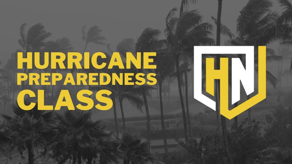 FREE Hurricane Preparedness Class by HELPNOW Project, 18701 N Dale
