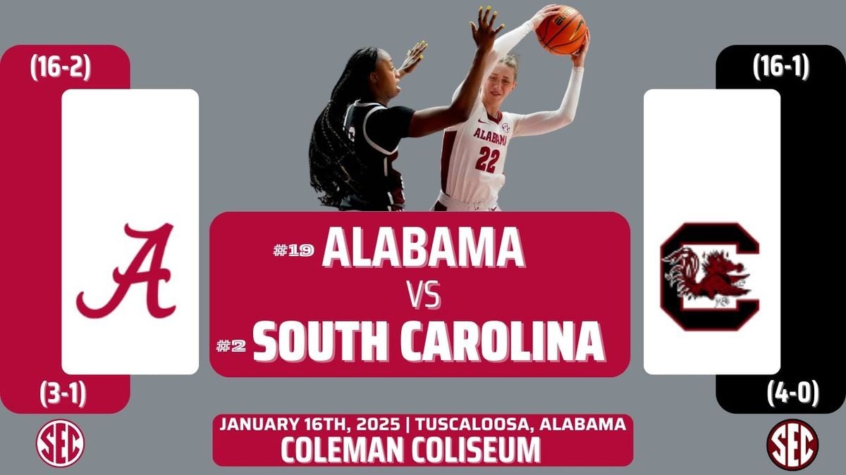 South Carolina Gamecocks Women's Basketball vs. Alabama Crimson Tide, 31 December | Event in Columbia | AllEvents
