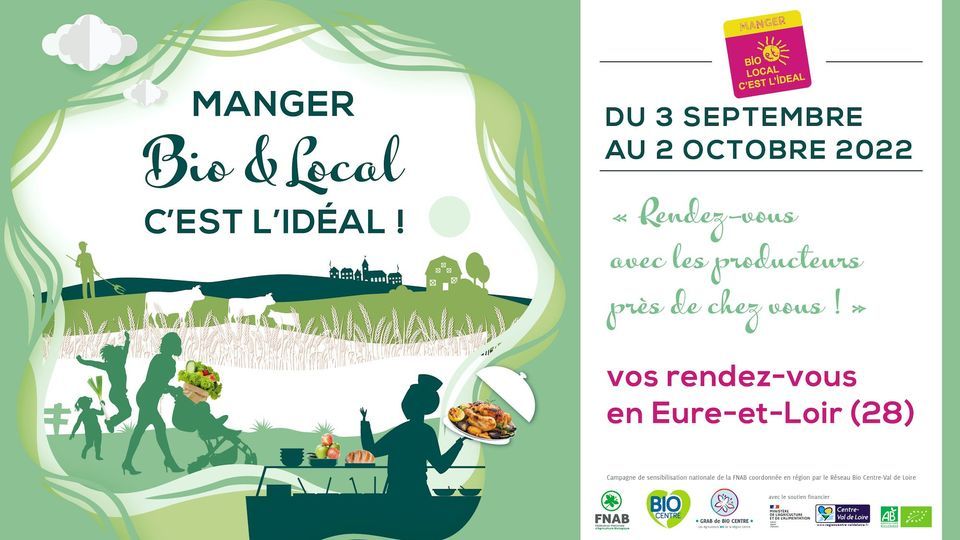 Animations Manger Bio et Local dans le 28 édition 2022, Bio Centre Animations Manger Bio et Local dans le 28 édition 2022, Bio Centre