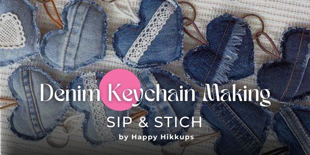 Sip & Stich - Denim Keychain Making Workshop | Event in Mumbai | AllEvents