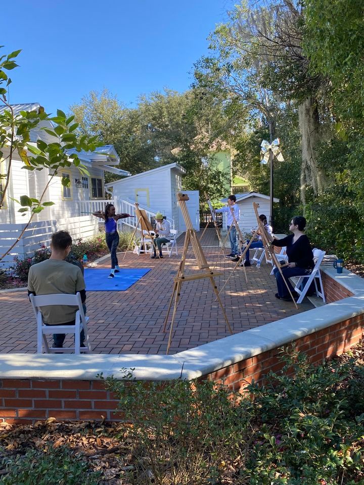 GNV Art Jams presents "Figure Drawing in the Parks", A. Quinn Jones