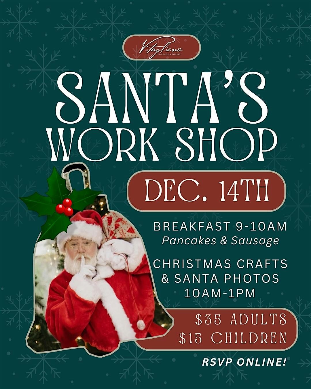 Santa's Workshop, 14 December | Event in Temecula | AllEvents