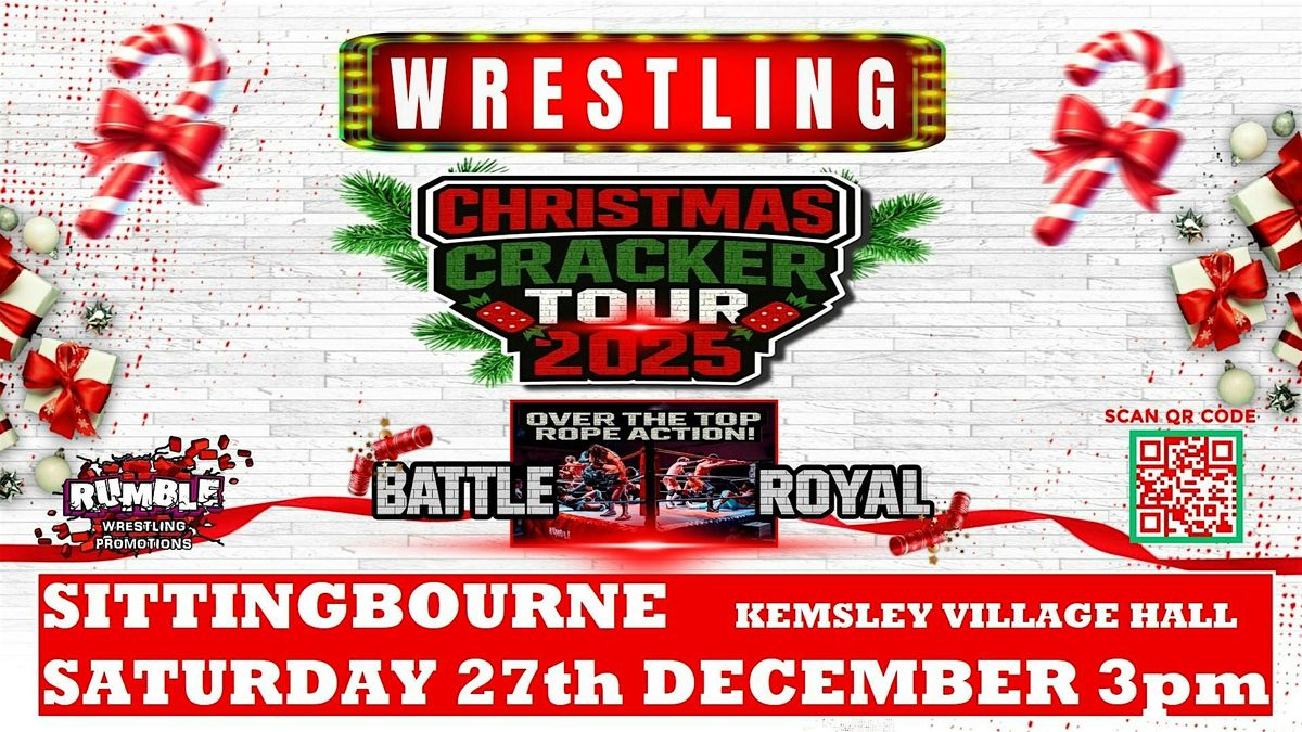 Rumble Wrestling comes to Sittingbourne  for their Christmas Cracker tour, 27 December | Event in Kemsley