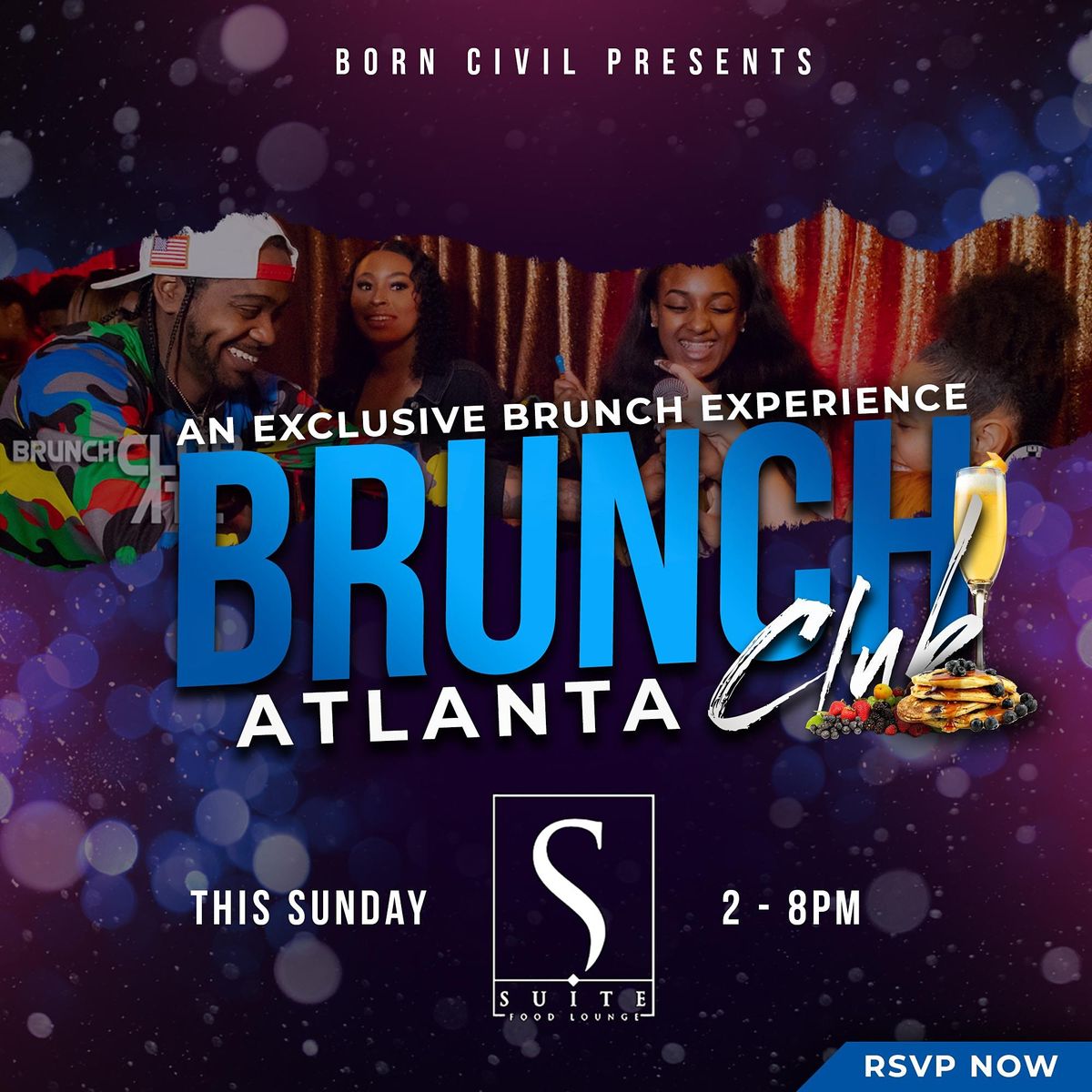 Rooftop Brunch Brunch Club Atlanta The Premiere Brunch Party Experience Suite Lounge Atlanta February 16 To January 9 Allevents In Events In Atlanta February 2022