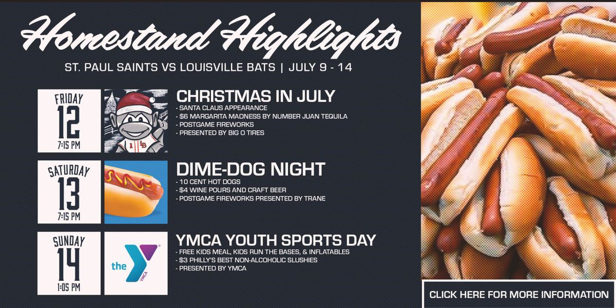 Parking St. Paul Saints at Louisville Bats, 18 July | Event in Louisville | AllEvents