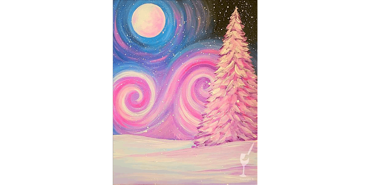 Pink Christmas - Paint and Sip in Denver | Classpop!™, 19 December | Event in Denver | AllEvents