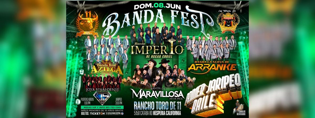 BANDA IMPERIO, BANDA REAL AZTECA & MAS, 8 June | Event in Hesperia | AllEvents