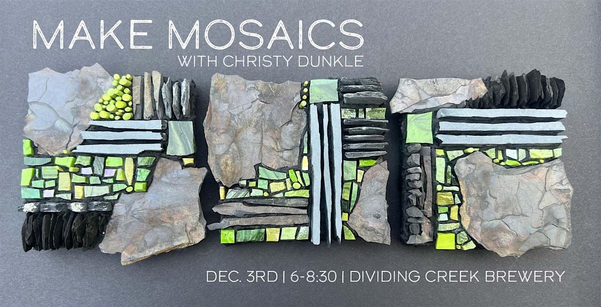 Make Mosaics with Christy Dunkle, 3 December | Event in Winchester | AllEvents