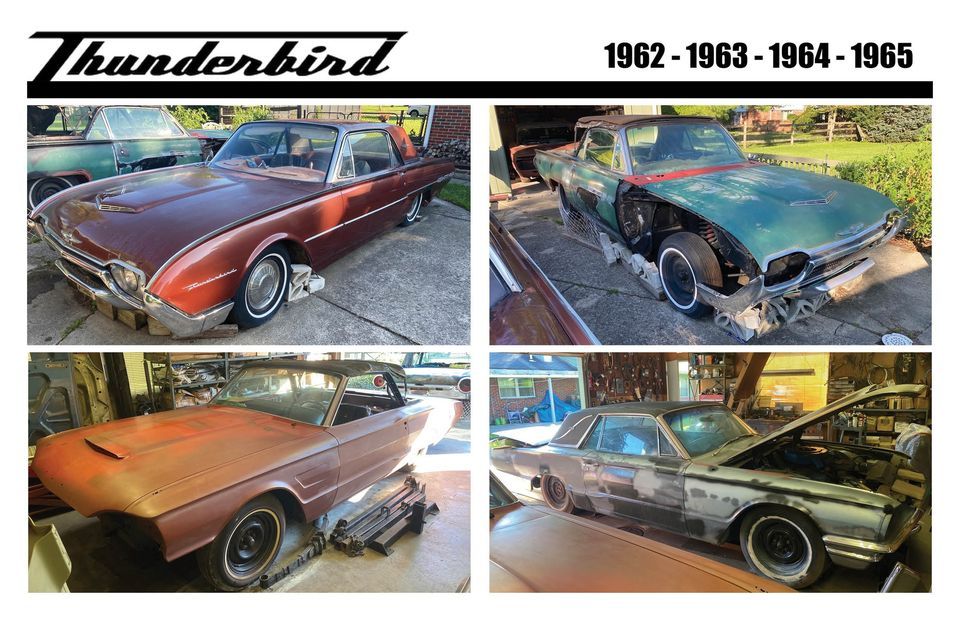 (4) Thunderbirds, Parts, Accessories All As 1 Bulk Lot Online