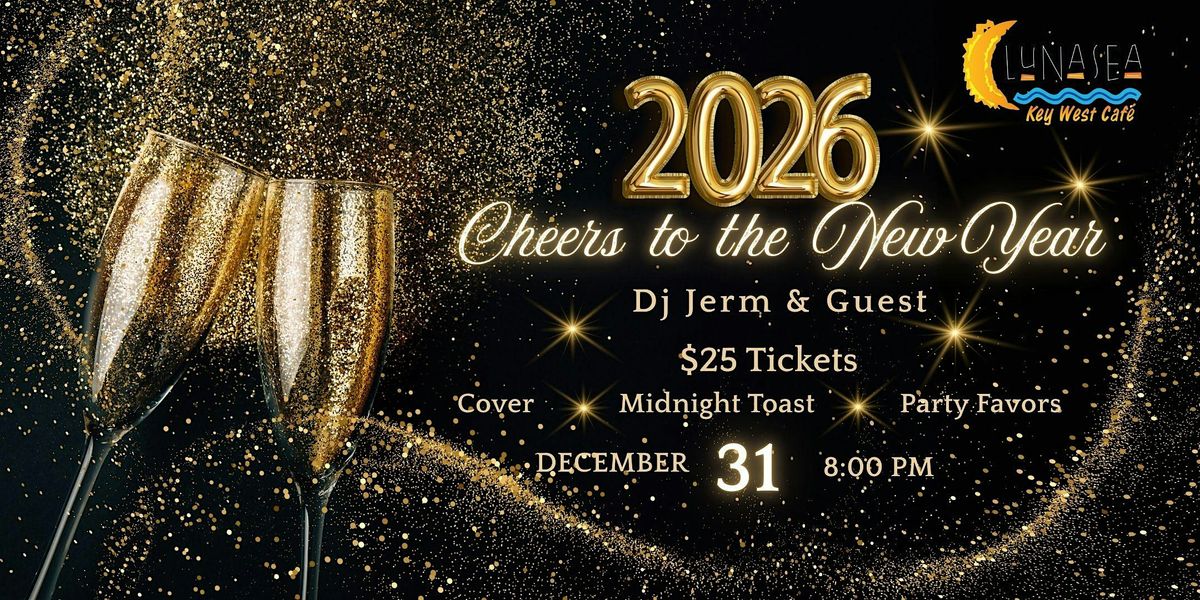 LunaSea presents " Cheers to the New Year" 2026 NYE Party, 31 December | Event in Virginia Beach