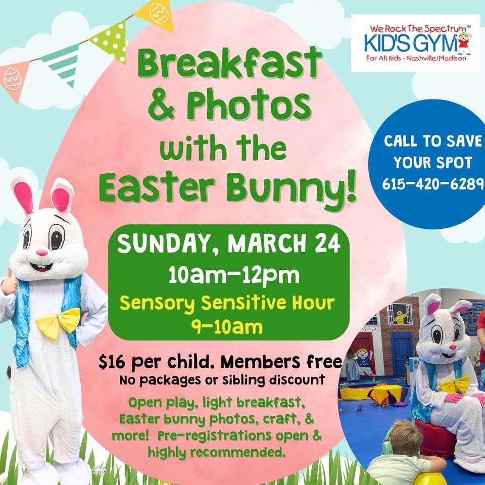 Sensory Friendly Breakfast & Photos with the Easter Bunny , 2054