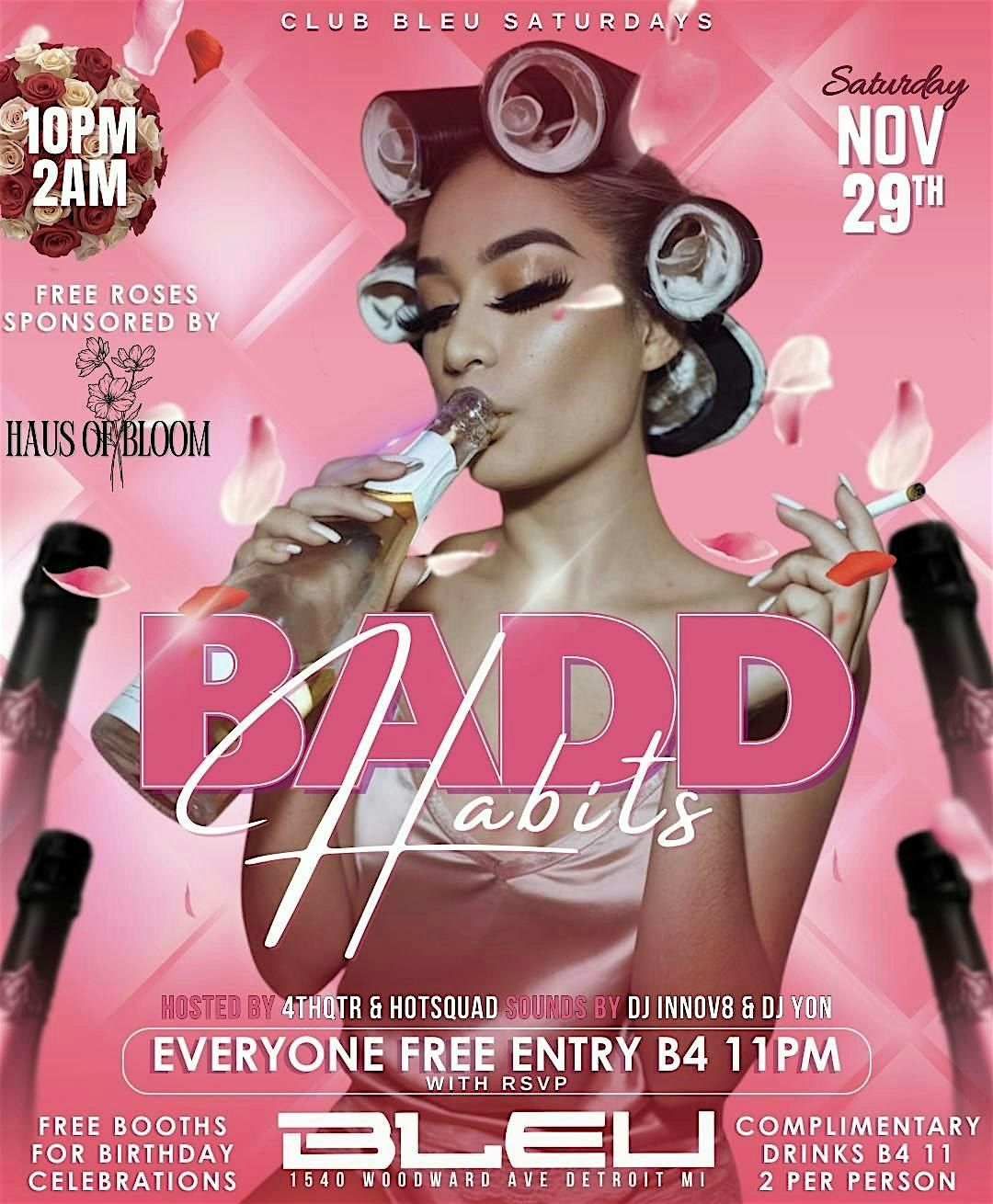 BADD HABITS #clubbleusaturdays | Event in Detroit | AllEvents