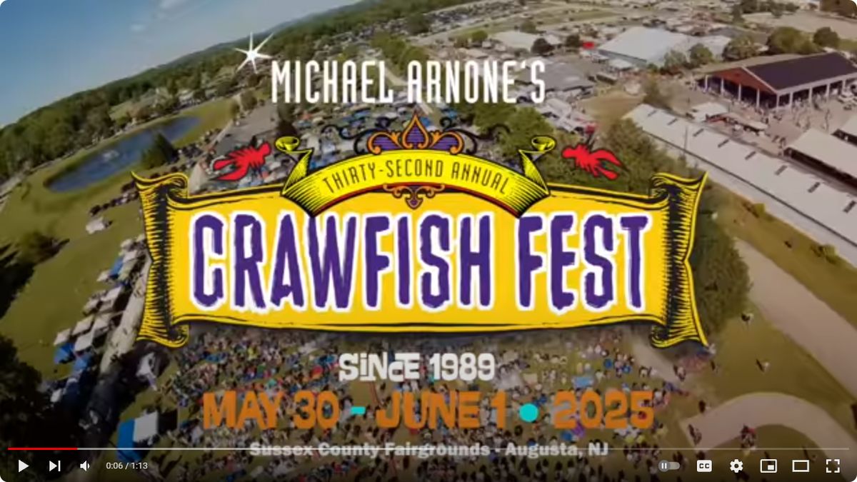 Michael Arnone's Crawfish Fest - Saturday, 30 May | Event in Augusta | AllEvents